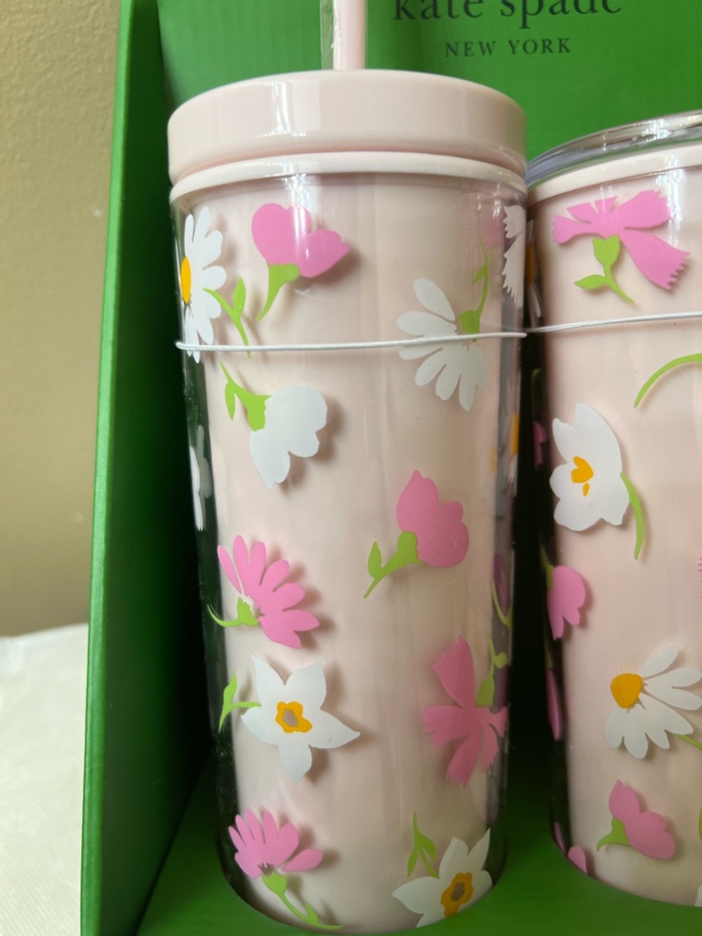 kate spade Floral Tumbler & Thermal Mug Set NWT - Picture 2 of 6
